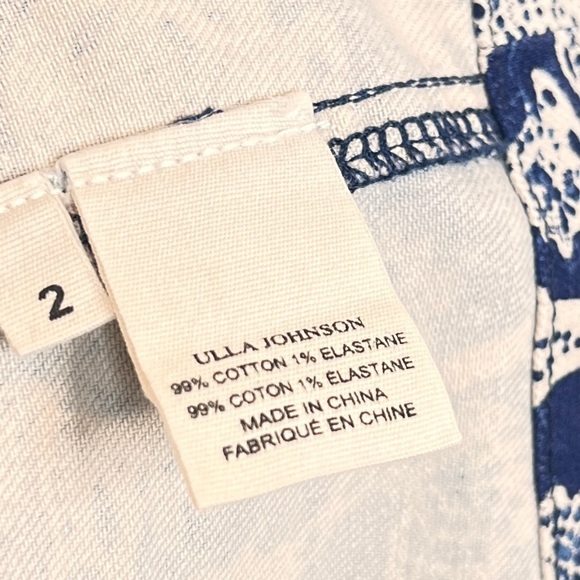 Floral Mini Denim Dress - Picture 15 of 17